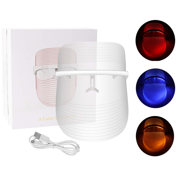 Home use 3 Colors LED Light Therapy Face Care Photon Instrument, PDT007
