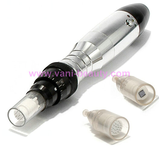 Skin Rejuvenation Latest Auto Meso Roller Electric Derma Stamp 0.2mm diameter needle cartridge, AU009