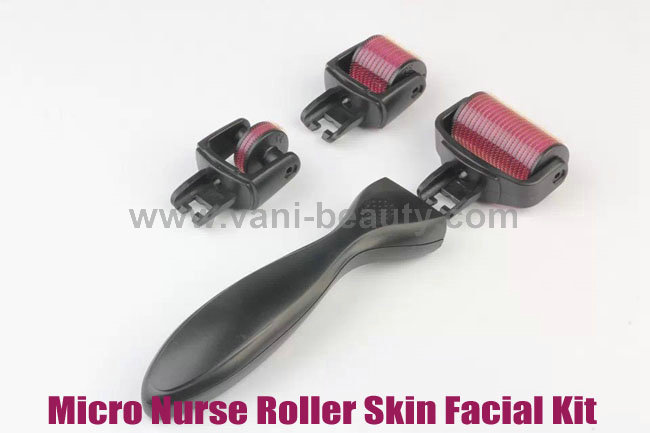 Micro Nurse Roller Skin Facial Kit 3 in 1 for home, DRST-09
