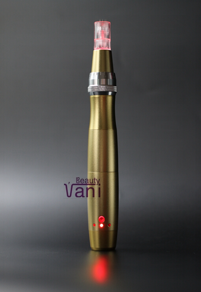 Professional Rechargeable LED Derma Pen Wireless Micro Needle Mesotherapy Pen with LED, AU033