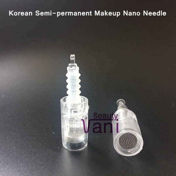 Bayonet Coupling Type Korean Semi-Permanent Make-Up Nano Needle Cartridge, NC009-2