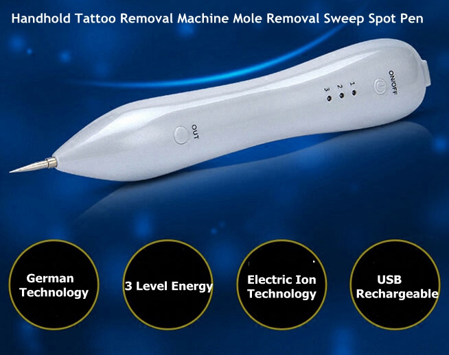 Handhold Tattoo Removal Machine Beauty Mole Removal Sweep Spot Pen Portable, VB0033