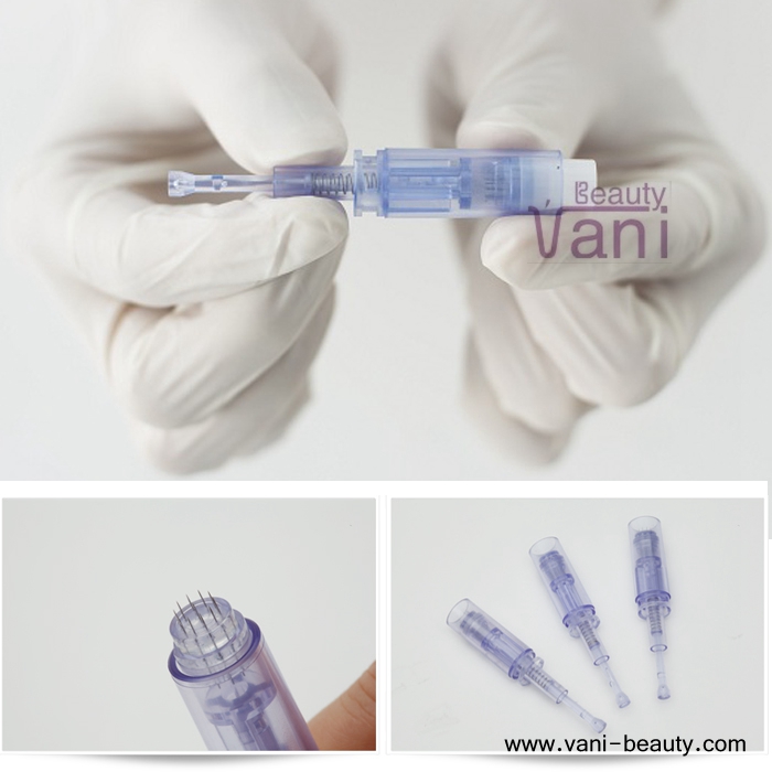 Steriled 11 Aiguilles Derma Pen Needle Cartridge Dr. Dermic Goldpen Needle Tips with Vaccum Packing, NC011