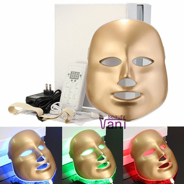 Gold PDT Mask Skin Care LED Light Photodynamic PDT Facial Mask, PDT003