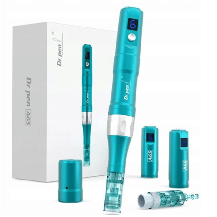 Dr.pen A6S microneedling stamp smart derma pen rechargeable battery skin care device, dr.pen A6S