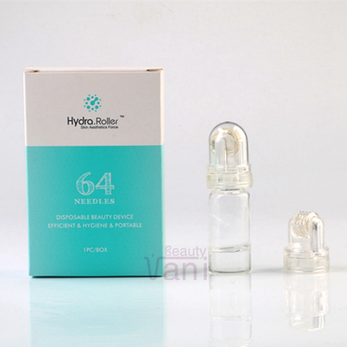 Hydra Roller 64 DN64 Titanium MTS Derma Roller with Bottle, Model:L4005C