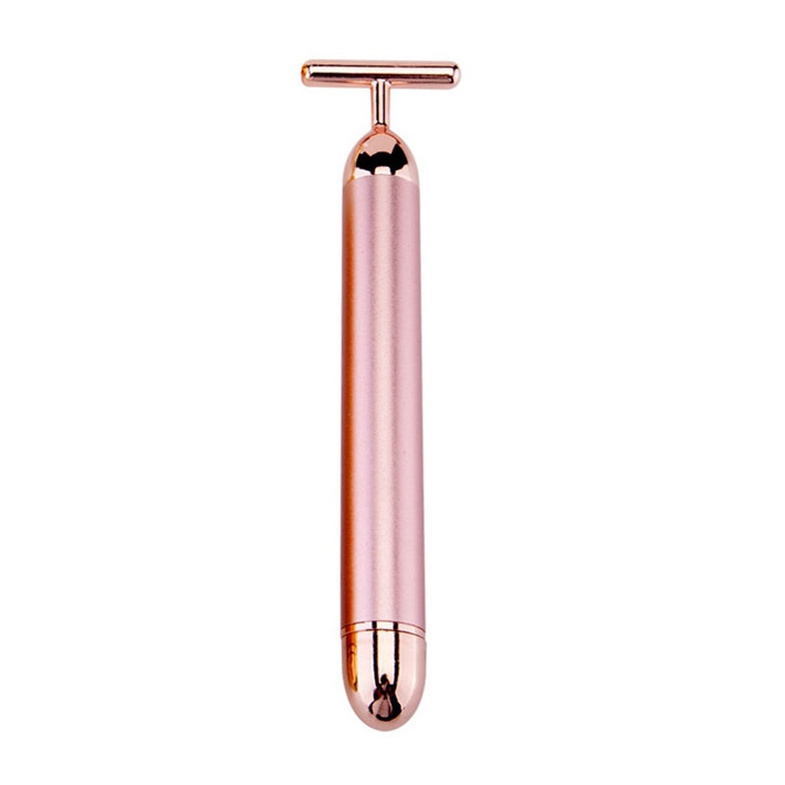 Rose energy beauty bar massager face lifting device for anti ageing wrinkle removal, Model: 007