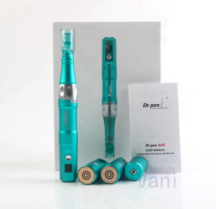 Upgrade Professional Microneedle Pen Dr. Pen A6S 3D Technology with Display Screen, A6S