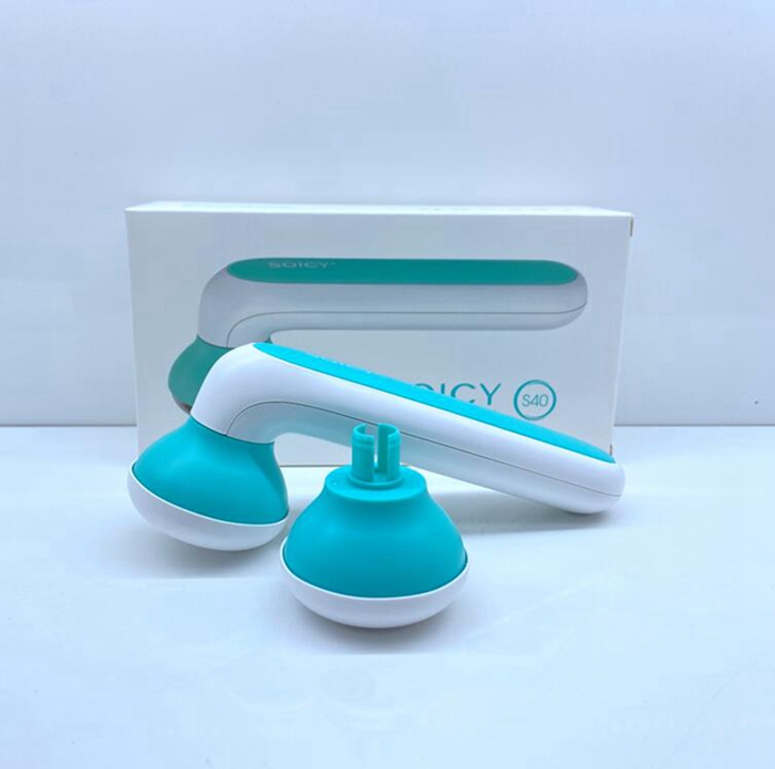 skin cooling massager replaceable ice roller head soicy S40 roller for face eyes and whole body, Model: S40